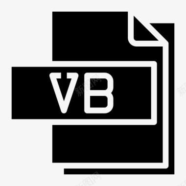 Vb文件文件格式实体图标图标