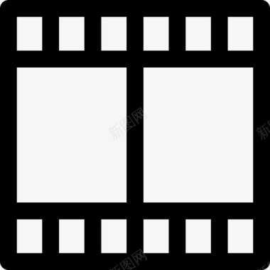 电影应用程序界面图标图标