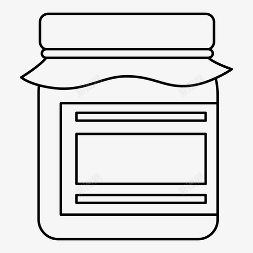 蜂蜜甜点吃图标svg_新图网 https://ixintu.com 甜点 甜食 蜂蜜