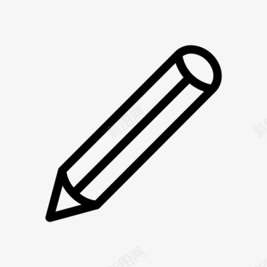 钢笔圆珠笔学校图标图标