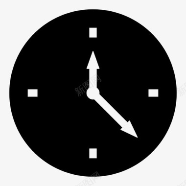 时钟日程表时间图标图标