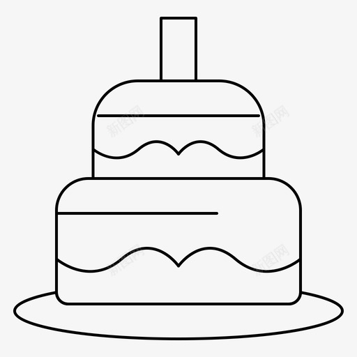 蛋糕日web界面2月系列v6图标svg_新图网 https://ixintu.com 2月 v6 web 界面 系列 蛋糕