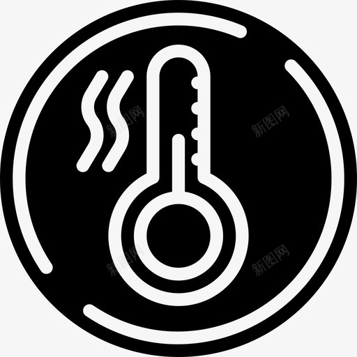 高温警告标志3填充图标svg_新图网 https://ixintu.com 填充 标志 警告 高温