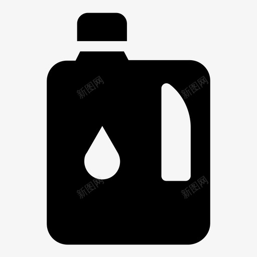 化学加仑桶油瓶图标svg_新图网 https://ixintu.com 制造商 加仑 化学 图标 字形 工程师 油瓶 油罐 生产