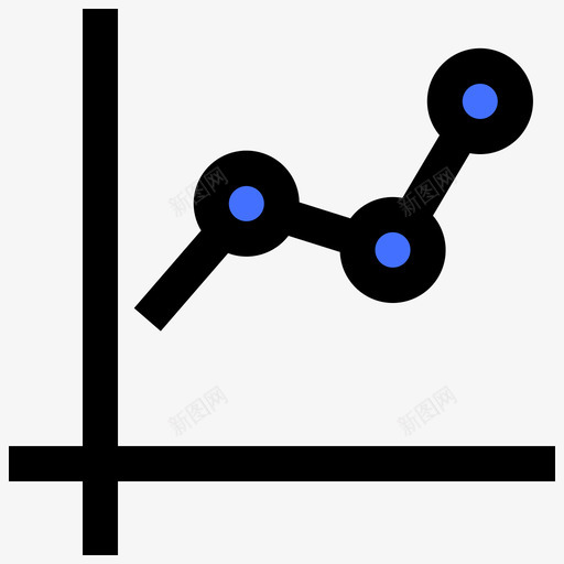 增长业务367蓝色图标svg_新图网 https://ixintu.com 业务 增长 蓝色