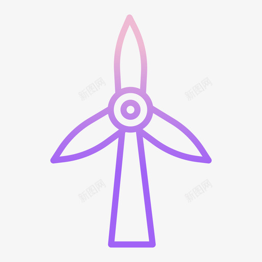 风力发电厂能源51轮廓坡度图标svg_新图网 https://ixintu.com 发电厂 坡度 能源 轮廓 风力