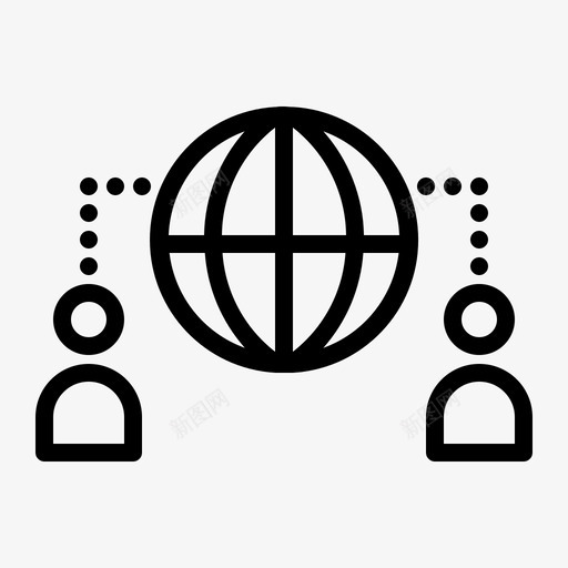 全球传播全球营销搜索引擎优化图标svg_新图网 https://ixintu.com 优化 传播 全球 分析 搜索引擎 概述 营销