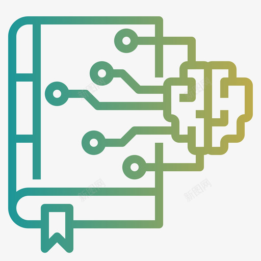 思想知识28梯度图标svg_新图网 https://ixintu.com 思想 梯度 知识
