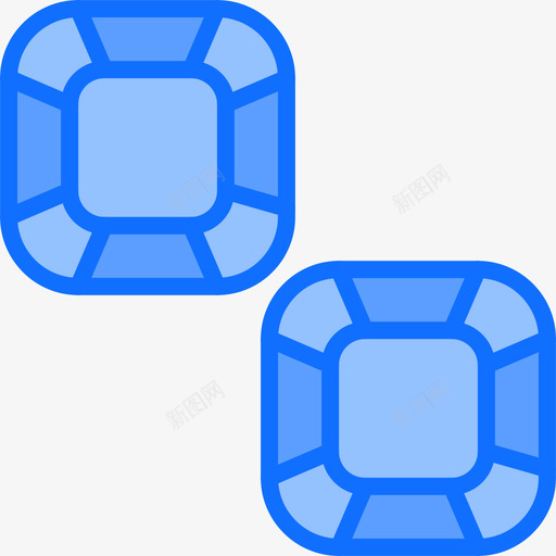 巧克力糖果18蓝色图标svg_新图网 https://ixintu.com 巧克力 糖果 蓝色