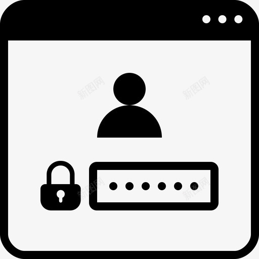 登录密码隐私图标svg_新图网 https://ixintu.com 优化 填充 安全 密码 搜索引擎 登录 隐私