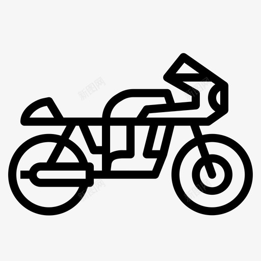 caferacer摩托车摩托车手车辆图标svg_新图网 https://ixintu.com caferacer 摩托 摩托车 车手 车辆 轮廓