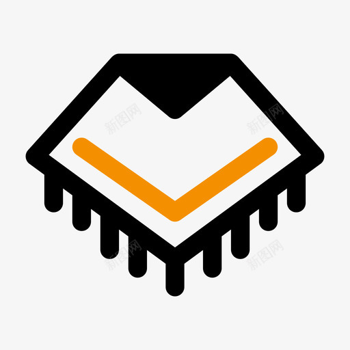 斗篷西部6双色调图标svg_新图网 https://ixintu.com 双色 斗篷 色调 西部