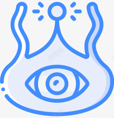 外星人外星人ufo5蓝色图标图标
