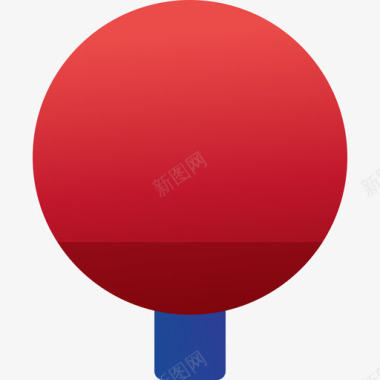 乒乓球运动120平板图标图标