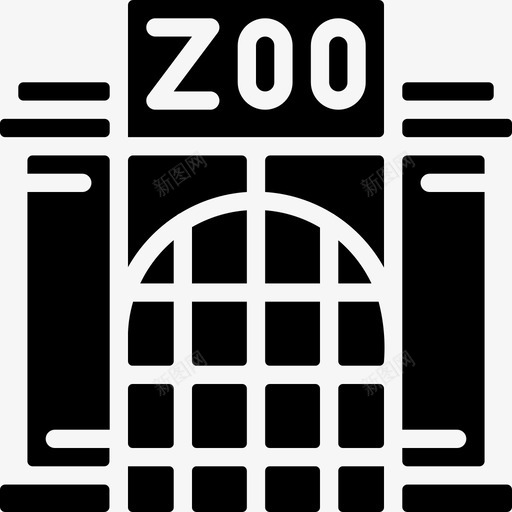 动物园动物园23号加油图标svg_新图网 https://ixintu.com 23号 加油 动物园