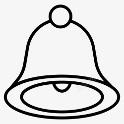 通知叮当声铃警报器门铃图标高清图片