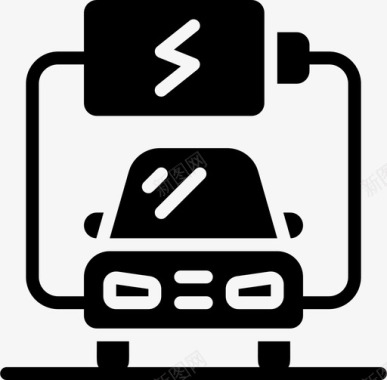 充电智能车2加油图标图标