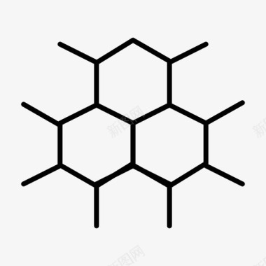 分子健康医学图标图标