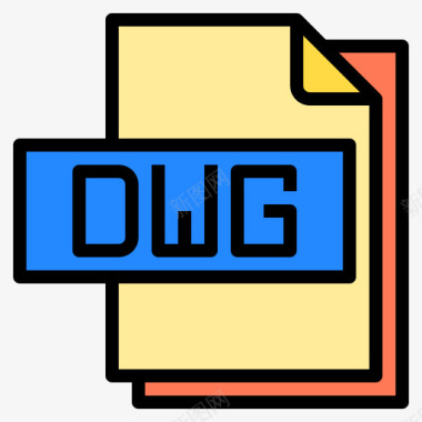 Dwg文件文件格式4线颜色图标图标