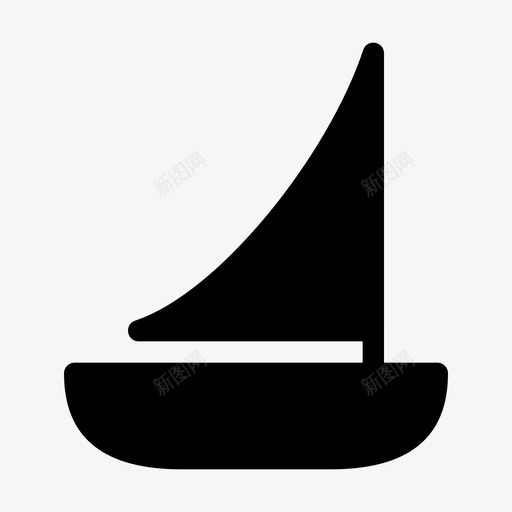 帆船巡航航海图标svg_新图网 https://ixintu.com 图标 巡航 帆船 平面 平面图 航海 运输