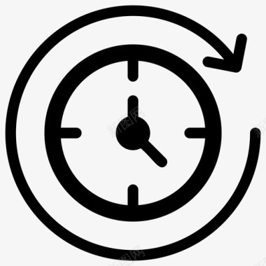 重新加载时间延迟时间刷新时间图标图标