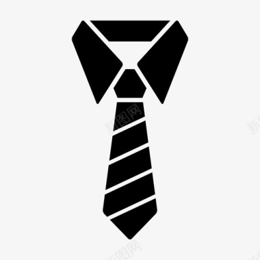 领带商务时尚图标图标