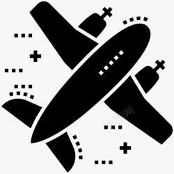 空客运输空运飞机空客图标高清图片