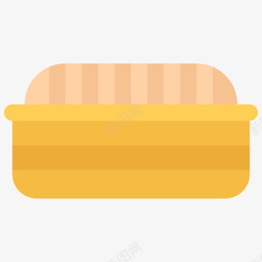 面包97号餐厅平的图标图标