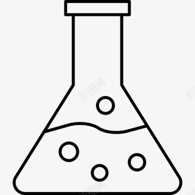 烧瓶烧杯实验室图标图标