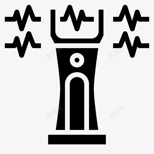 电击枪犯罪19加油图标svg_新图网 https://ixintu.com 加油 犯罪 电击