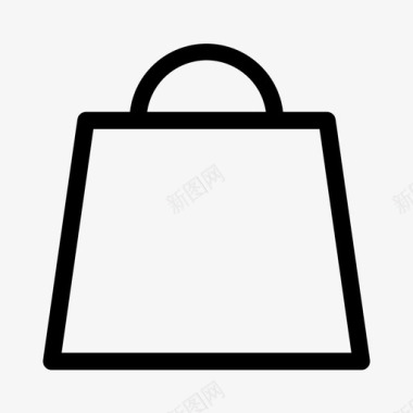 购物袋购物车结帐图标图标