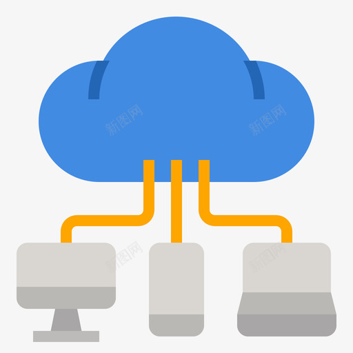 云技术颠覆3扁平图标svg_新图网 https://ixintu.com 扁平 技术 颠覆