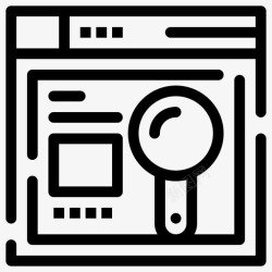 v浏览器浏览器教育搜索图标高清图片
