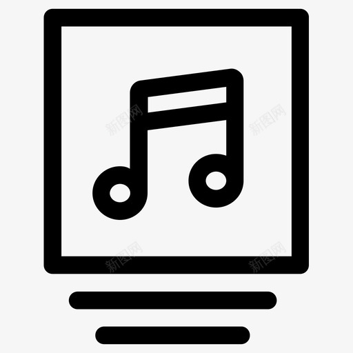唱片集音频音乐图标svg_新图网 https://ixintu.com 唱片 播放列表 歌曲 片集 音乐 音频