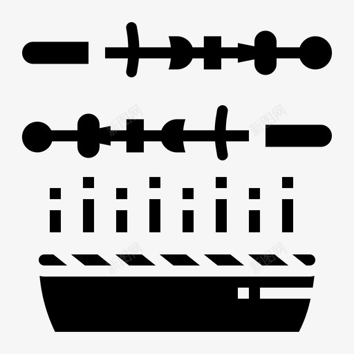 烧烤露营食物图标svg_新图网 https://ixintu.com 烧烤 聚会 露营 食物 餐厅