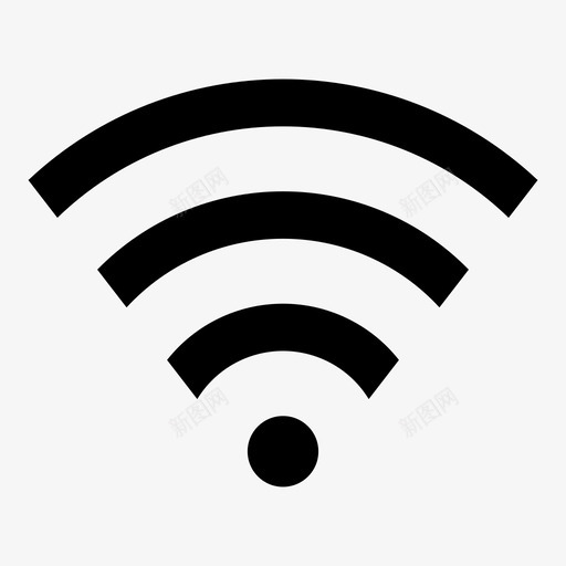 wifi互联网信号图标svg_新图网 https://ixintu.com wifi 互联网 保存 信号 太阳镜 导航 排列 无线 标签 焦点 电信