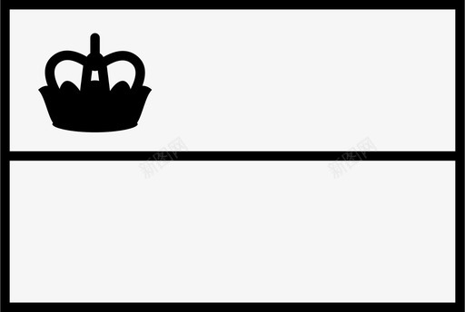 列支敦士登国旗国家世界图标svg_新图网 https://ixintu.com 世界 列支敦士登 国家 国旗 简化 轮廓