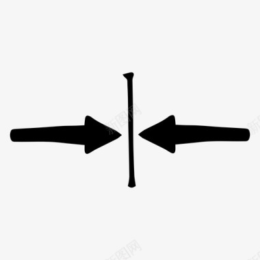 双箭头方向路径图标图标
