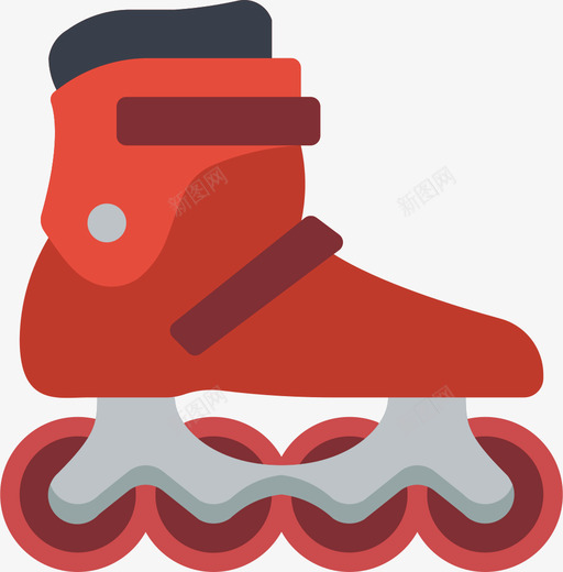 溜冰鞋爱好12平底图标svg_新图网 https://ixintu.com 平底 溜冰鞋 爱好
