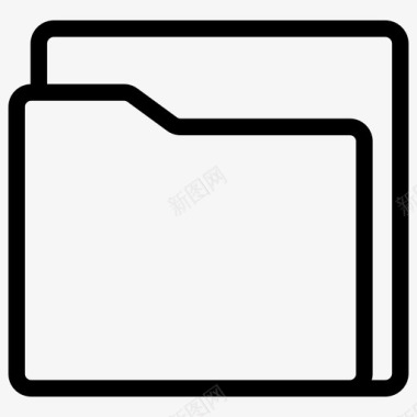 文件夹文档盒网络文件夹图标图标