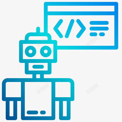 编码ai7线性梯度图标svg_新图网 https://ixintu.com ai 梯度 线性 编码