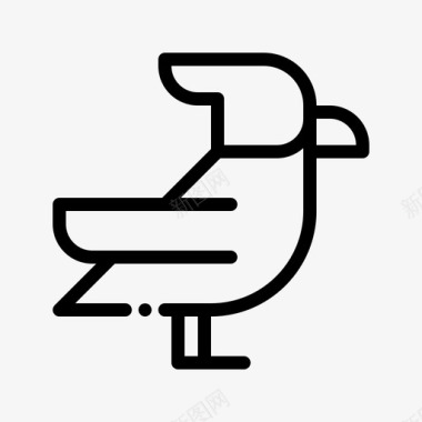 鹦鹉鸟类3直系图标图标