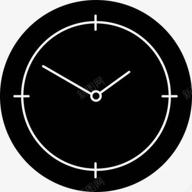 时钟分钟时间表图标图标