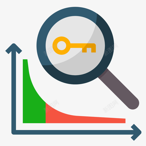 关键词搜索引擎优化155平面图标svg_新图网 https://ixintu.com 优化 关键词 平面 搜索引擎