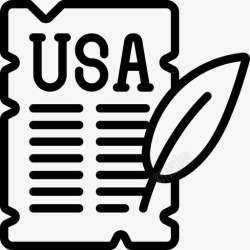 独立宣言独立宣言独立日7直系图标高清图片
