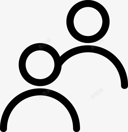 团队社区组图标svg_新图网 https://ixintu.com 团队 工作 用户 社区