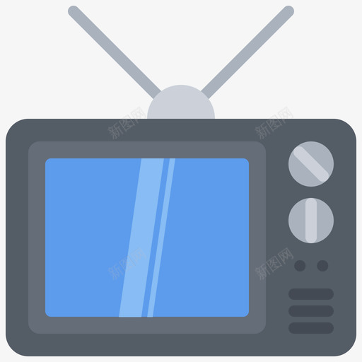 电视旧设备1平板图标svg_新图网 https://ixintu.com 平板 电视 设备 雪花屏幕