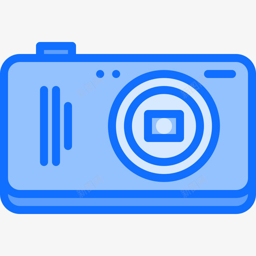 小型摄像机设备46蓝色图标svg_新图网 https://ixintu.com 小型 摄像机 蓝色 设备