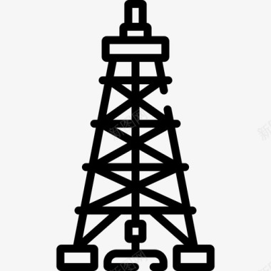 井架工业过程32线性图标图标