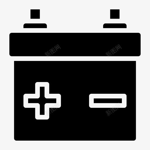 电池加注5图标svg_新图网 https://ixintu.com 加注 电池